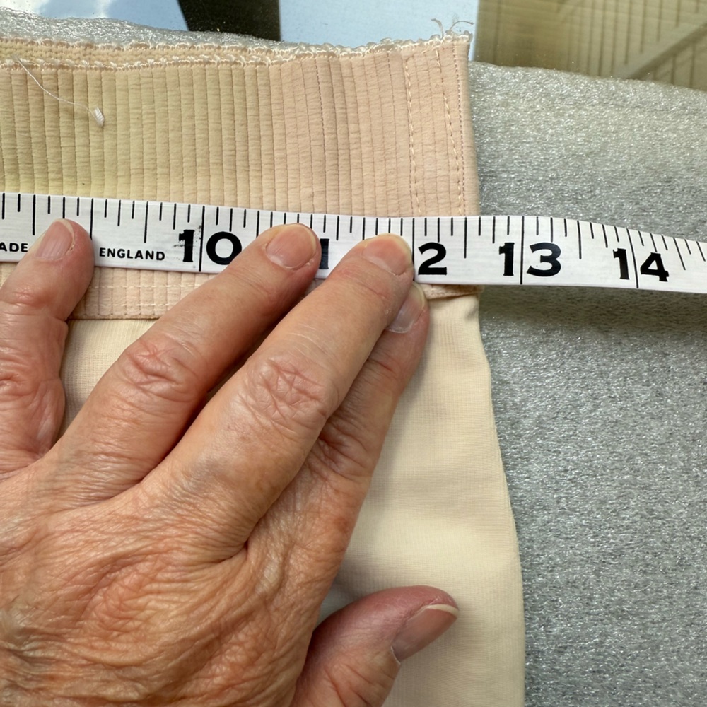 2/$16 Shaper Lace Trim Beige Slip with Panty - Picture 2 of 12